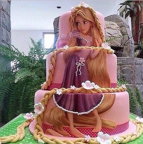 Some Cool Rapunzel themed cakes / Tangled cakes Ideas - Crust N Cakes