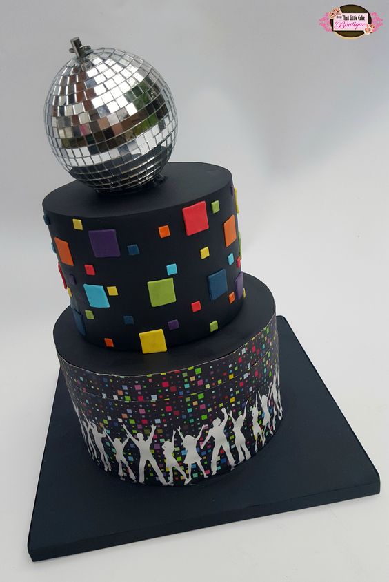 Awesome Disco Themed Cakes