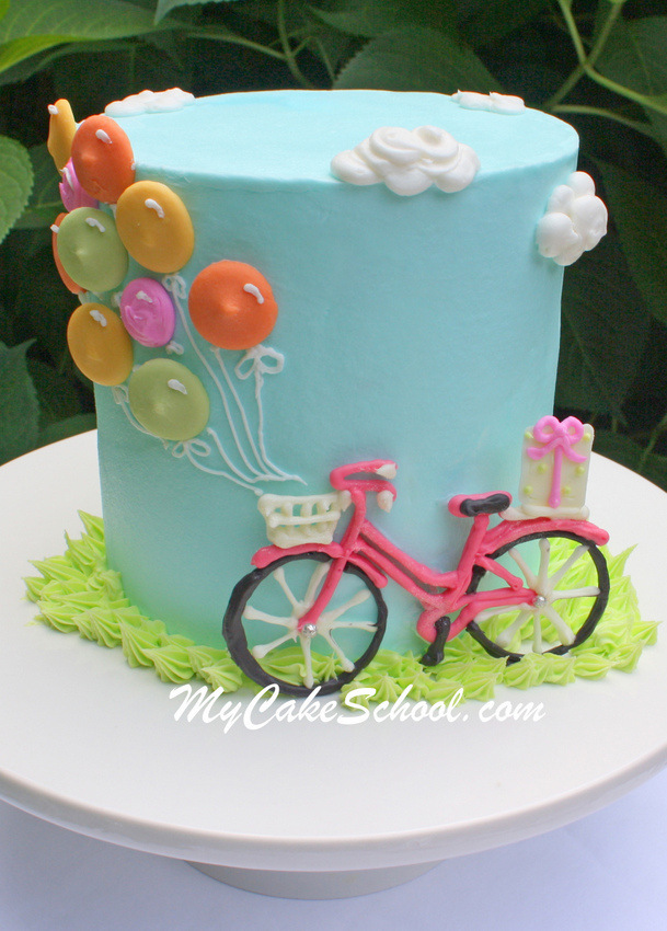 Some Cool Bicycle Themed Cake Ideas