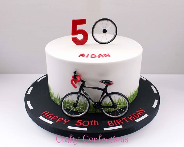 Some Cool Bicycle Themed Cake Ideas