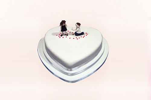 happy propose day cake