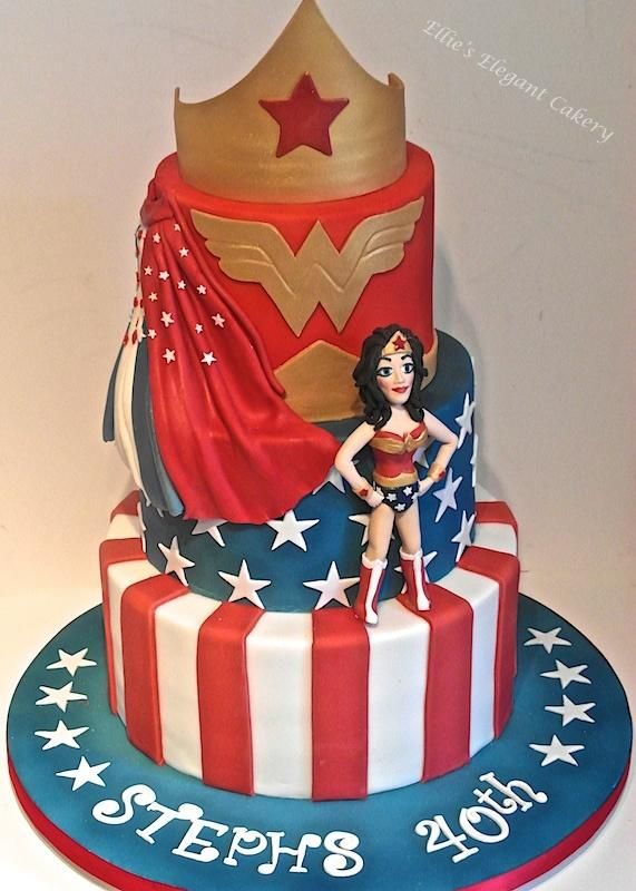 Super Women Cake | Super Women Birthday Cake for Ladies