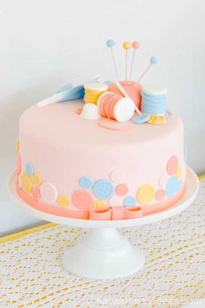 Sewing Themed Cakes