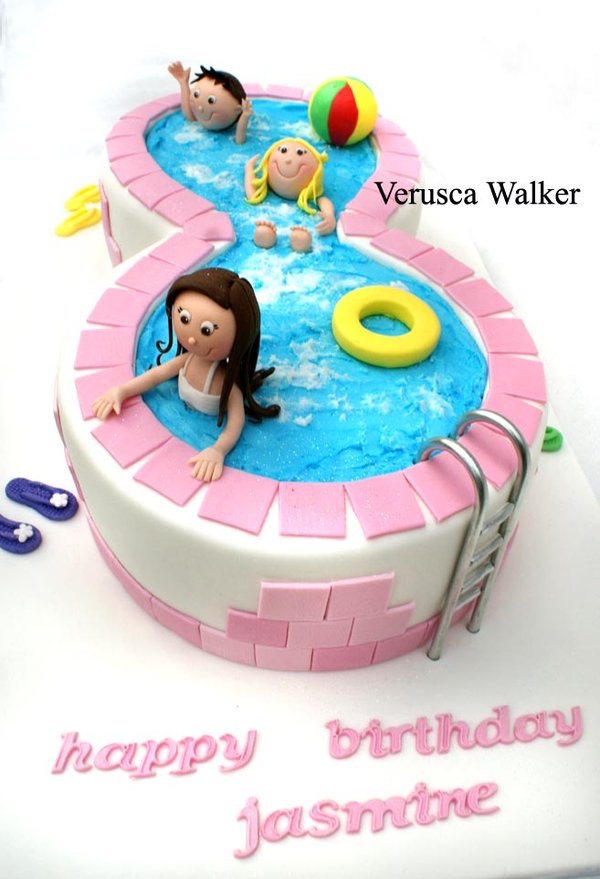 Swimming Pool Cake- Order Online Swimming Pool Cake @ Flavoursguru