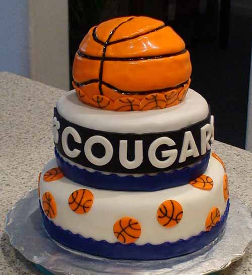 Cavaliers Basketball Birthday Cake | Gray Barn Baking