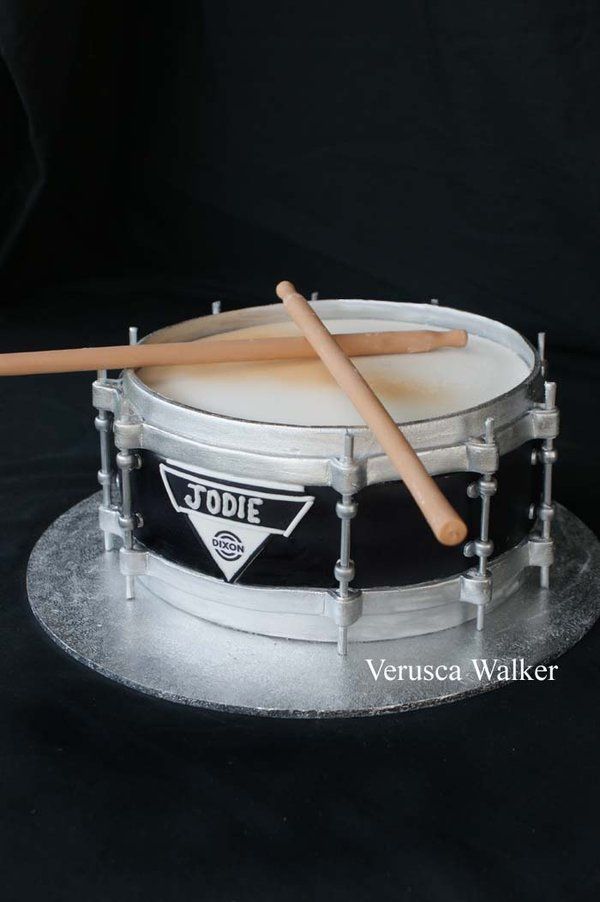 Drum and Music Boy Cake - Sherbakes