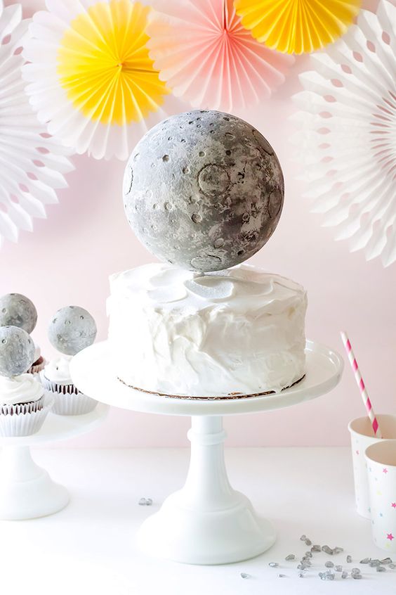 Some beautiful Moon Themed Cake / Moon Cake ideas