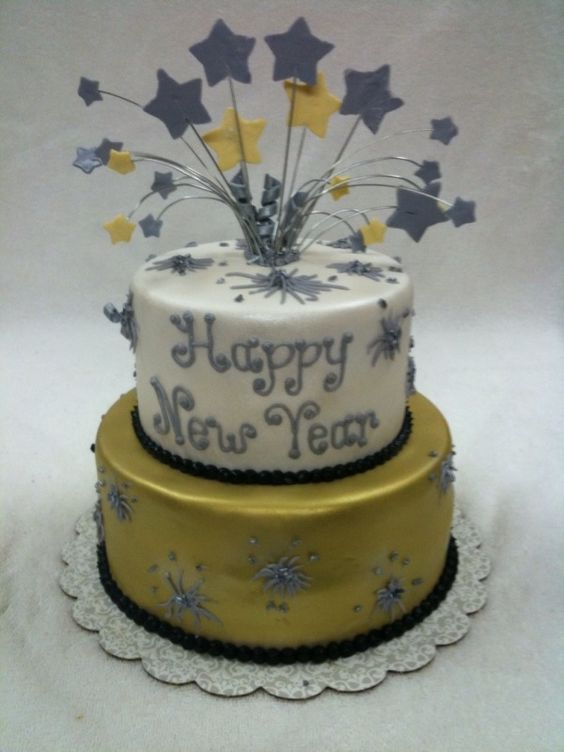 New Year&#039;s Eve Cakes ideas - New Year Cake idea