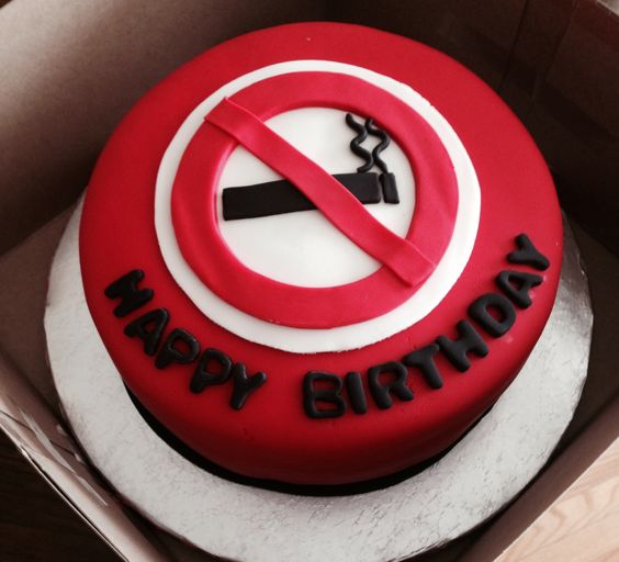 No smoking cake 4